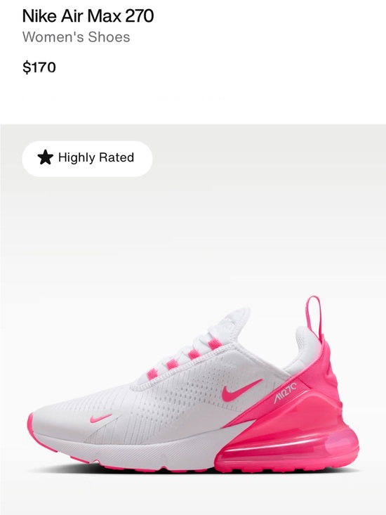 Nike Shoes - New- Nike Air Max 270